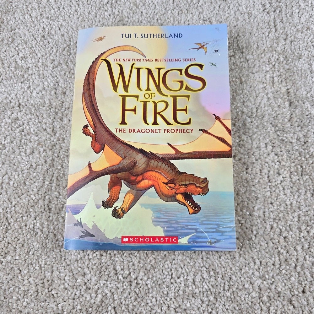 Scholastic Wings of Fire The Dragonet Prophecy Book 1 Tui T Sutherland Paperback